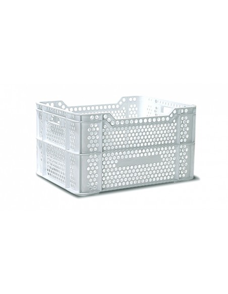 Caja apilable rejillada 500x375x280 mm.