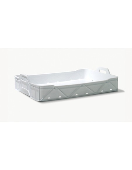 Caja apilable de 755x465x116 mm.