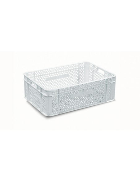 Caja rejillada apilable de 620x474x232 mm.