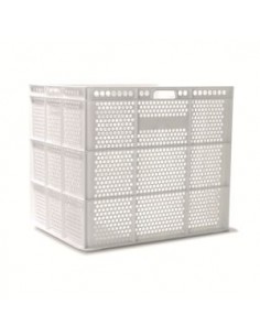 Caja apilable rejillada con...