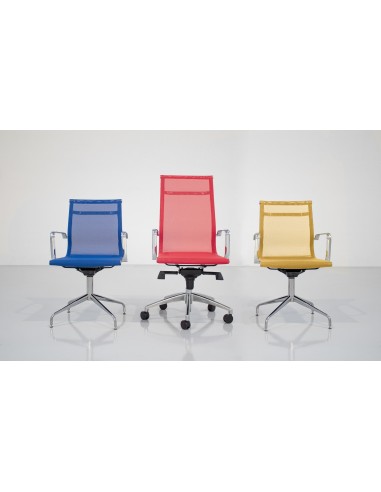 Sillón Grecia en malla con patín