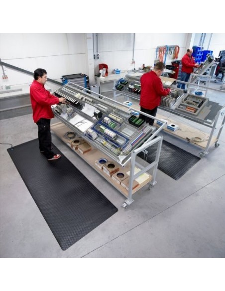 Alfombras antiestáticas para uso industrial