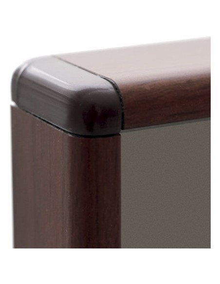 Tablón de anuncios con fondo magnético