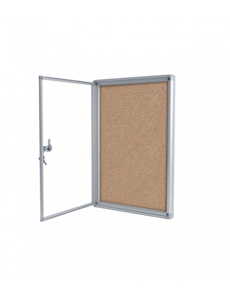 Vitrina de corcho para anuncios