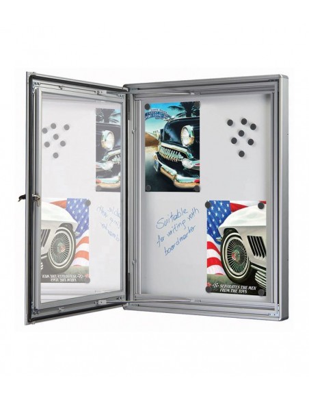 Vitrina magnética de gran capacidad