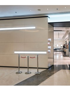 Postes plateados para cordón 2