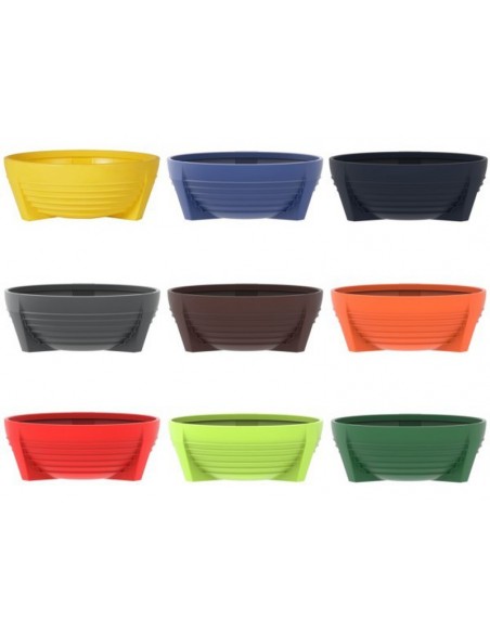 Jardinera ecológica fabricada en polietileno varios colores