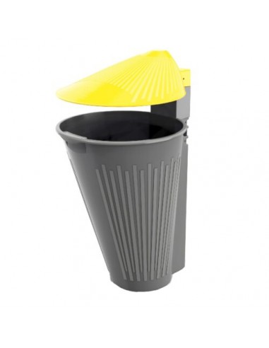 Papelera para pared en polietileno...