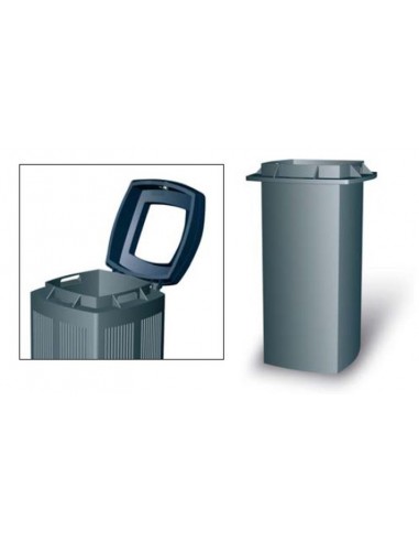 Papelera fabricada en polietileno...