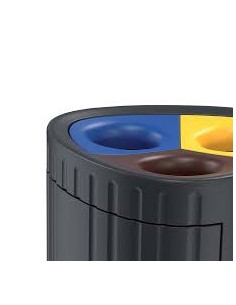 Papelera selectiva para exterior