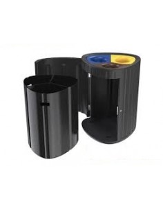 Papelera selectiva para exterior