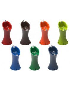 Fuente ecológica de polipropileno de colores