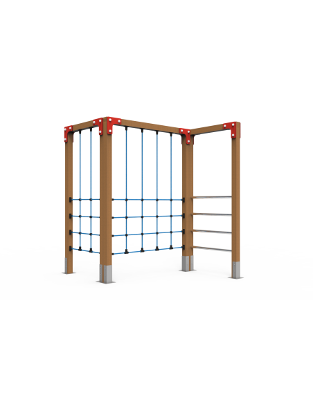 Juego infantil de cuerdas para trepar