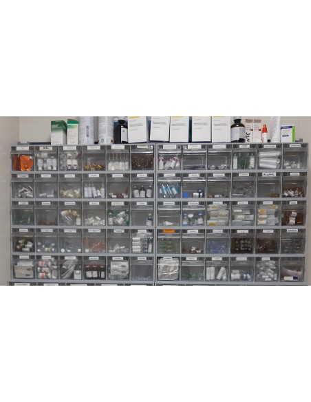 Contenedor basculante de 6 cajones