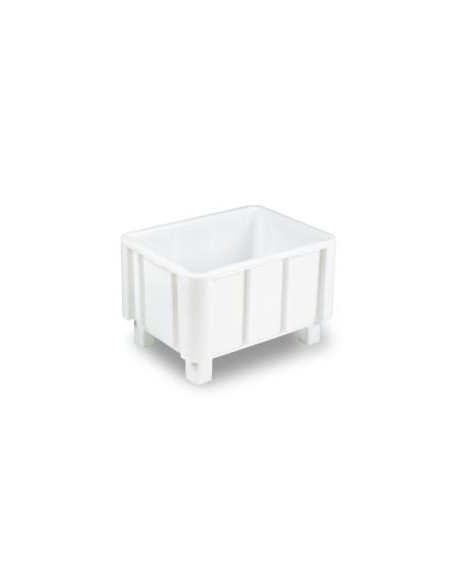 Cubeta de 800 x 600 x 510 mm con patas.