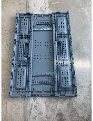 Caja de plástico plegable de varias...