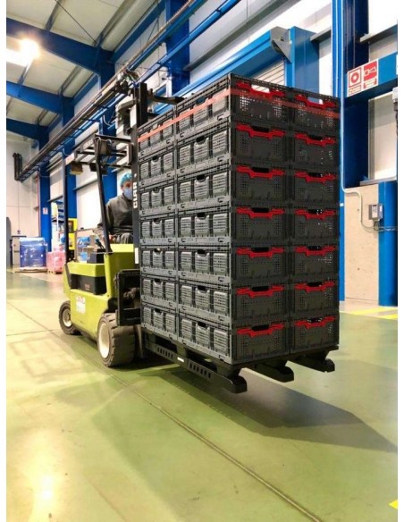 Caja de plástico plegable de varias medidas