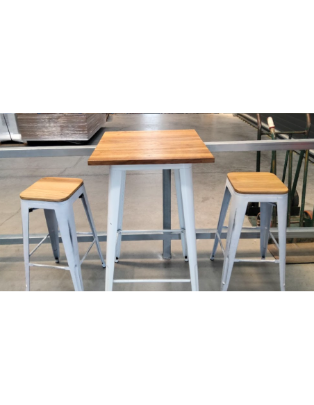 Mesa alta para hostelería