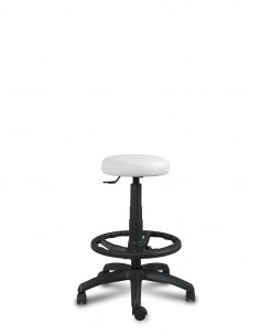 Taburete giratorio con ruedas 2