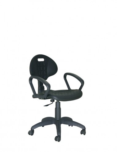 Silla taburete de polipropileno