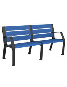 Banco para exterior de polipropileno ecológico