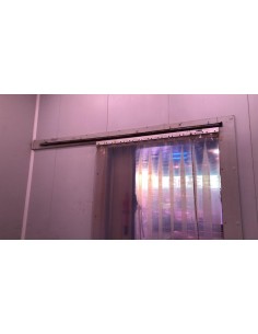 Cortina de tiras de plástico para industria alimentaria