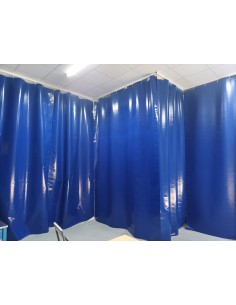 Cortina de lona plástica