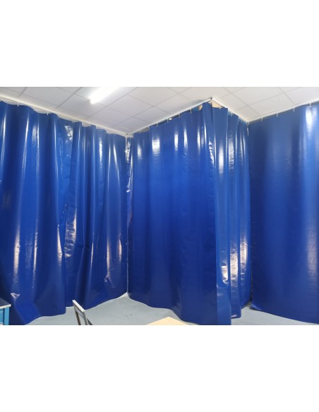 Cortina de lona plástica