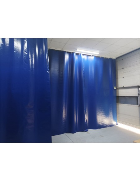 Cortina de lona plástica