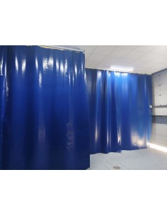 Cortina de lona plástica