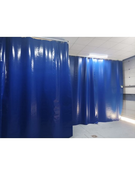 Cortina de lona plástica