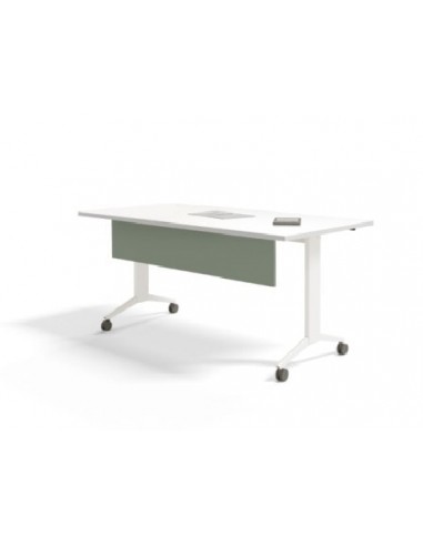 Mesa con ruedas plegable