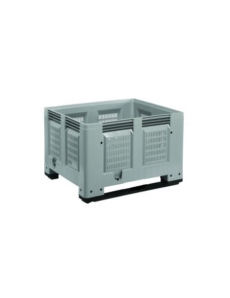 Contenedor rejillado1200x1000 mm. con patines