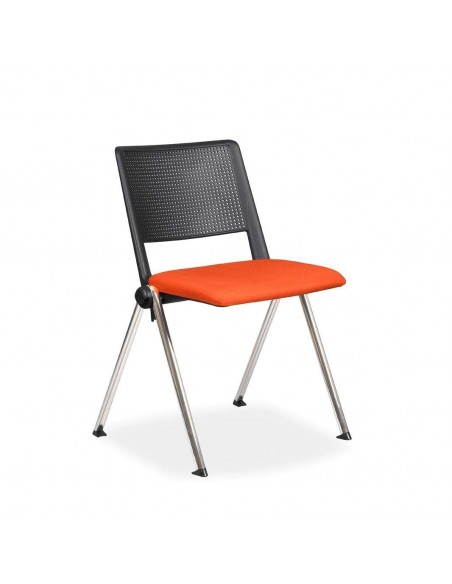 Silla fija tapizada modelo Evo