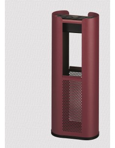 Papelera con cenicero metálico 2