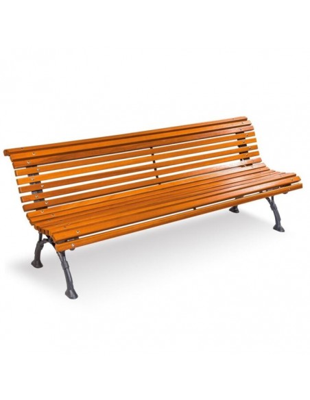 Banco de exterior modelo romántico