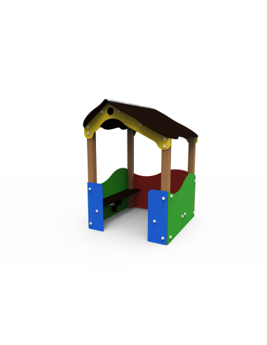 Casa de juegos para patio o parque infantil