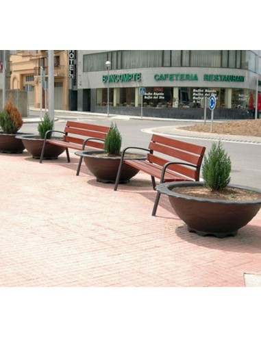 Banco para exterior de madera de...