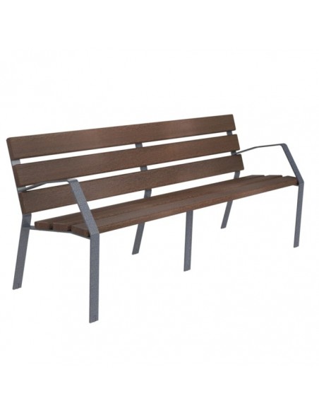 Banco de polímero reciclado ecológico