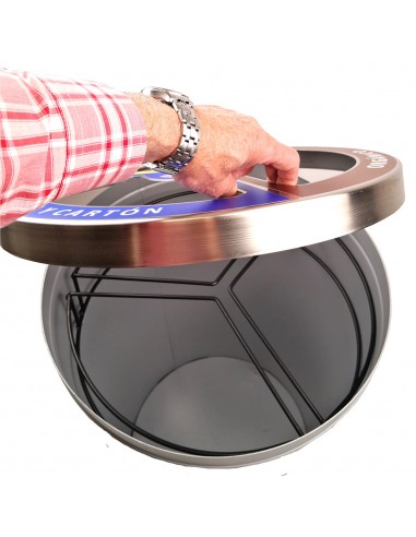 Papelera selectiva grandes superficies