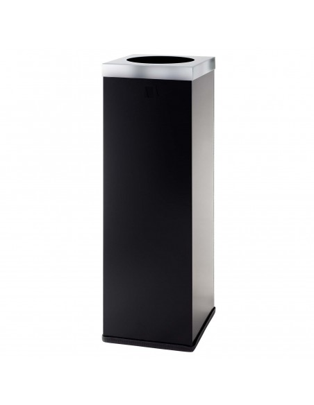 Papelera metálica selectiva