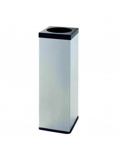 Papelera metálica selectiva