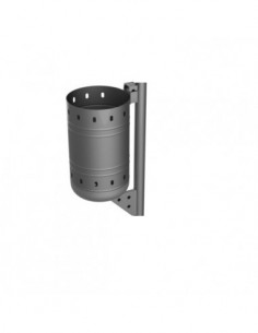 Papelera para exterior clásica