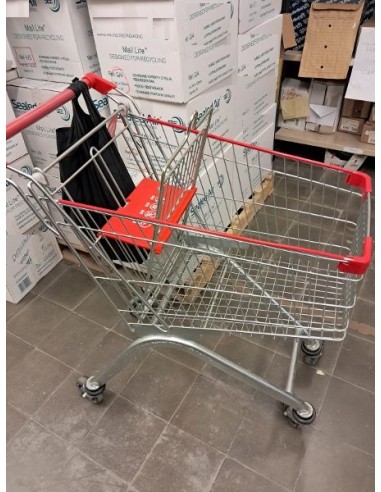 Carro metálico para supermercado