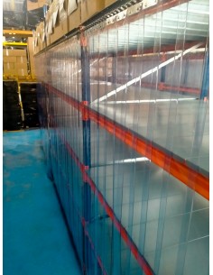 Estanterías con protección de PVC