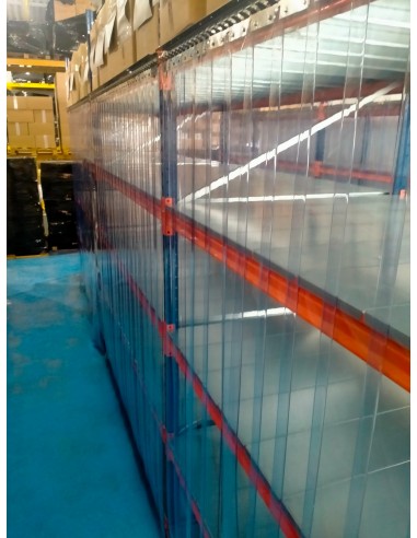 Estanterías con protección de PVC