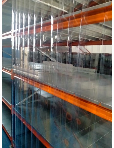 Estanterías con protección de PVC