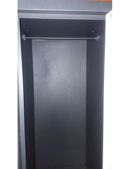 Armario ropero metálico 4 puertas
