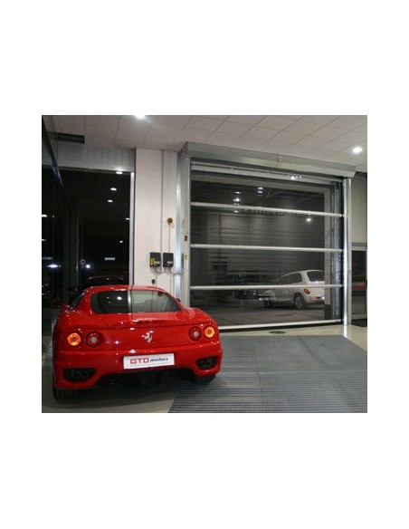 Puerta automática enrollable