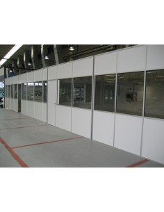 Mampara divisoria sencilla